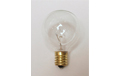 G50 Globe Bulb - E17 Intermediate Base - 7 Watts - Box Of 25 - 2" Diameter LI-7WGL/CL