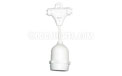 21' Commercial Linear Light String Strand - Medium Base Suspended - White - AIS-21WH10