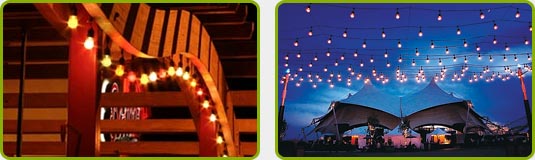 Commercial Grade Linear Light String Strands Commercial Grade Linear Light String Strands
