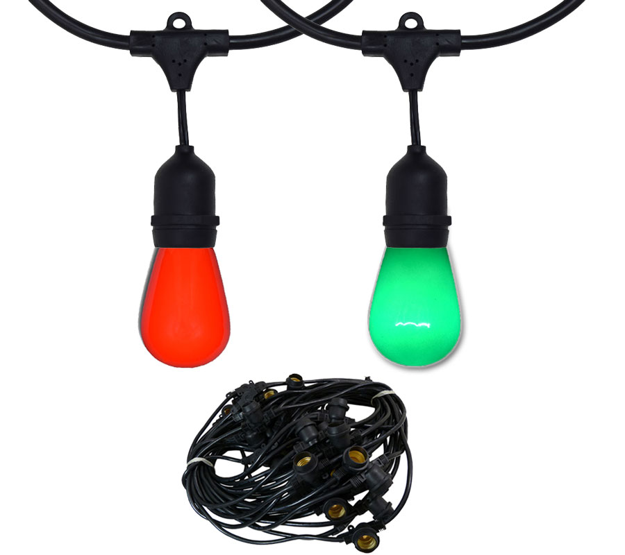 Christmas Lights - Commercial Cord and Bulb Kits