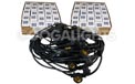 Starter Kit - 100' Commercial Linear Light String Strand - Medium Base - Black - LSM100BLK-KIT