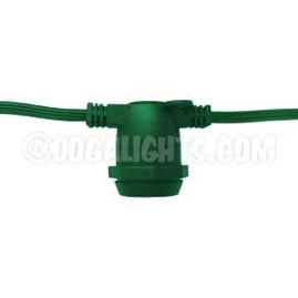 Green Candelabra Base Commercial Party String Lights