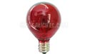 7.5 Watt Candelabra Base Linear Commercial Light Stringer Bulb - 25 Pack - Red B7.5C-RE