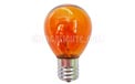 Amber Light Bulbs 10 Watt S11 Intermediate Base - 25 Pack - B10S11-AM-PK