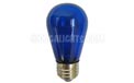 11 Watt S14 Medium Base Linear Commercial Light Stringer Bulb - 25 Pack - Blue B11S14-BL