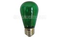 11 Watt S14 Medium Base Linear Commercial Light Stringer Bulb - 25 Pack - Green B11S14-GR