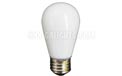 11 Watt S14 Medium Base Linear Commercial Light Stringer Bulb - 25 Pack - White B11S14-WH