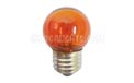 7.5 Watt S11 Medium Base Linear Commercial Light Stringer Bulb - 25 Pack - Amber B7.5S11-AM