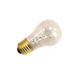 15 Watt Medium Base Commercial Light Stringer Bulbs - Clear - 20 Pack - Festival Lighting
