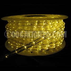 Commercial Bulk LED Rope/Tube Light Reel - 150' - Warm White - Bulk Ropelight Reels