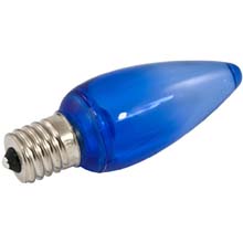 Blue LED C9 Linear Light Strand Bulbs