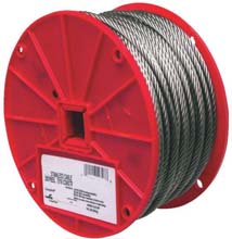 Stainless Steel Wire - 3/16" 7 x 16  - 250'