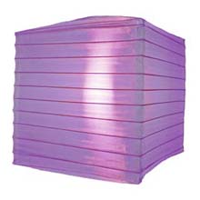Purple 10" Square Nylon Lantern
