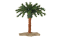 15" Pre Lit Palm Tree - 20 Clear Lights - 3210-15C