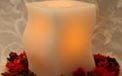 Bookend Flameless Candles, Flickering Flameless Candles - Battery Operated Candles