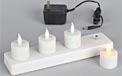 Rechargeable Flameless Candles, Flickering Flameless Candles - Battery Operated Candles