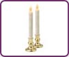 Window Candles & Flameless Flickering Candles