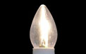 Commercial LED C7 Linear Light Strand Bulbs - 25 Pack - Warm White - HB-LEDC7WW25PKSM