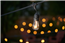 Outdoor commercial string lights