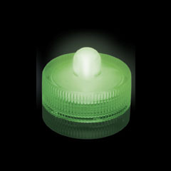 Green - FloraLyte™ Submersible III - Battery Operated LED Floralytes