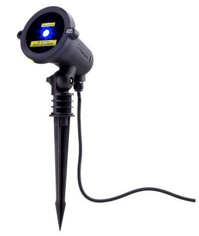 blue bliss light projection light laser fireflies