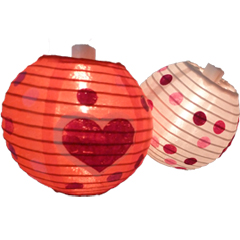 Valentine's Day Lanterns - AI-0896