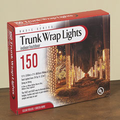 2' x 12' Net Construction Lights For Tree Trunk