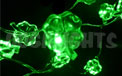 LED Acrylic Shamrock Battery Operated Party String Lights 40in. Green - GC2051740