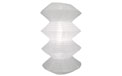White Zigzag Nylon Lantern - AIS-NYZZG