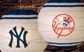 MLB Baseball 18" Round Rice Paper Lanterns & MLB Party Lights - Lantern Style Shade Lights