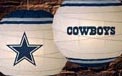 NFL Football 18" Round Rice Paper Lanterns & NFL Party Lights - Lantern Style Shade Lights