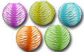 Round Lantern Lights - Animal Print Design - AI-0975