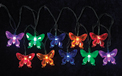 Battery Operated Acrylic Butterfly Light Set - 10 Count - GC1741190