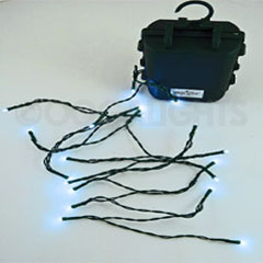 Little Lites LED Battery Operated Stringlight Strand - 20 Clear Bulbs - LED String Lights