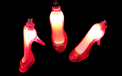 Red High Heel Party String Lights
