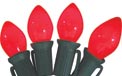Replacement C7 Stringlight Strand Light Bulbs, Ceramic & Transparent Bulbs - Party Light Bulbs & Strands