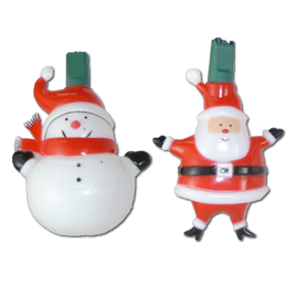 Whimsical Santa &amp; Snowman Party Light String