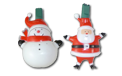 Whimsical Santa & Snowman Party Light String - AI-9570