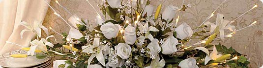 LED Light Branches, LED Blossoms, Flowers & Floral Accent Lighting