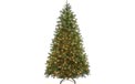 Wisconsin Spruce 7' Feel Real PE/PVC Pre-Lit Artificial Christmas Tree - 550 Clear Bulbs - 900733