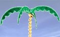 4.5' Pre-Lit Rope Light Palm Tree  169482