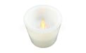 White LED Battery Operated Flickering Flame Candle Votive - 2" x 2"