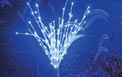 36" LED Burst Garden Stake Light Set - Blue - 140 Lights - 816941