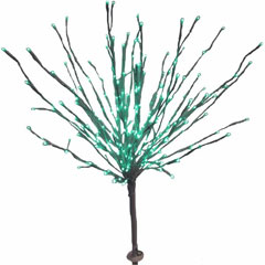 36" LED Burst Garden Stake Light Set - Green - 140 Lights - Decorative LED Lighting