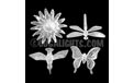 MOONRAYS Solar Powered LED Pathway Stake Light Set - 4 pc. - MR-91219