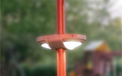 Patio Table Battery Operated Umbrella Pole Quick Clamp LED Light - Cool White