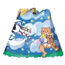 Cow Over The Moon Revolving Spin Shade Night Light - Revolving Decorative Lamp Shades