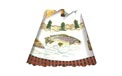 Trout Lodge Revolving Spin Shade Night Light - 02647