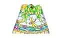 Stained Glass Dragonflies Revolving Spin Shade Night Light 02773