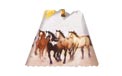 Galloping Horses Revolving Spin Shade Night Light - 02852